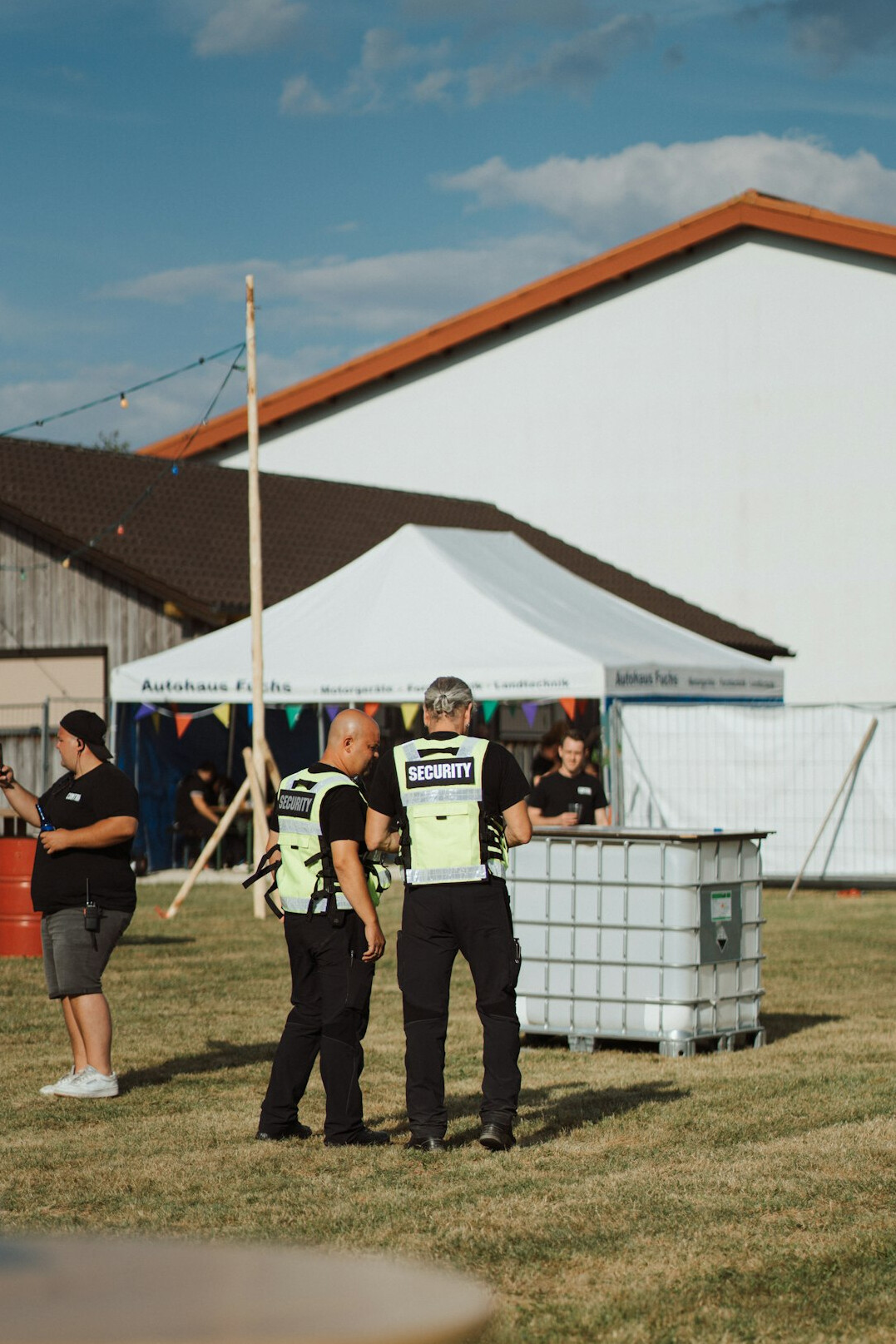 warehouse security team